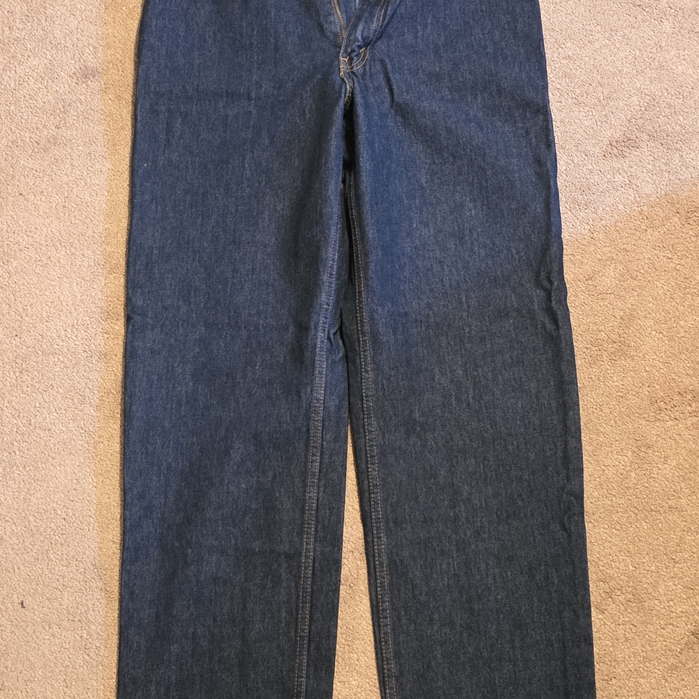 Levis 550 Mens Jeans 35x32 Blue Stonewash Relaxed Fit Zip Fly Denim New w/o Tags